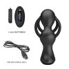 MR PLAY - VIBRATING ANAL PLUG with RING - Remote Control 12 functions